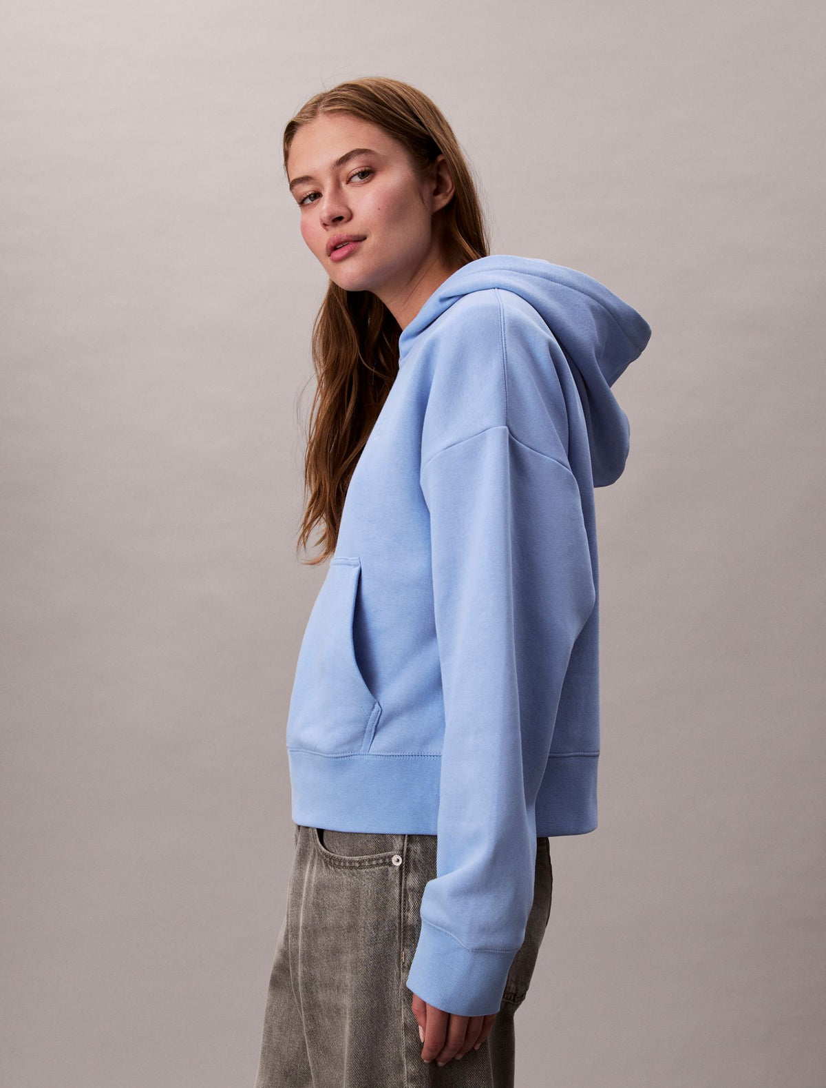 Archive Logo Fleece Hoodie - Calvin Klein Women