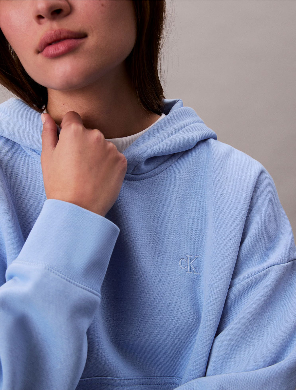 Archive Logo Fleece Hoodie - Calvin Klein Women