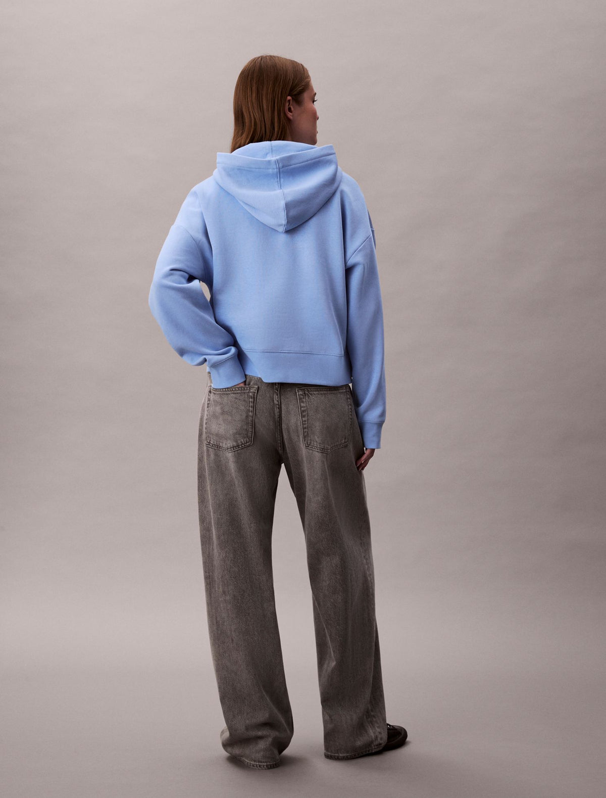 Archive Logo Fleece Hoodie - Calvin Klein Women