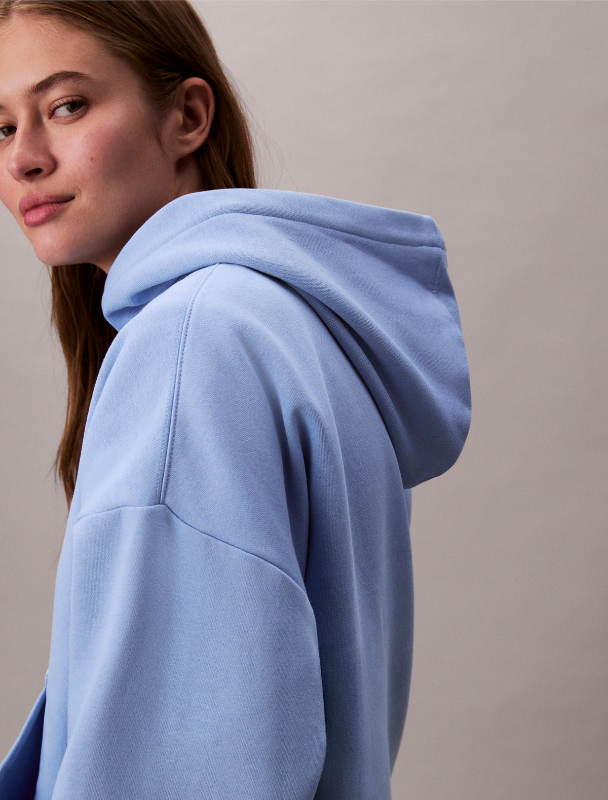 Archive Logo Fleece Hoodie - Calvin Klein Women