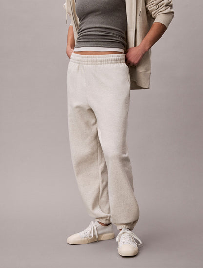 Monogram Fleece Joggers - Calvin Klein Women