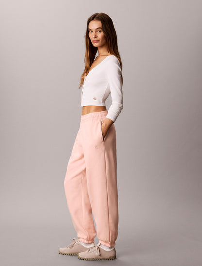Monogram Fleece Jogger - Calvin Klein Women