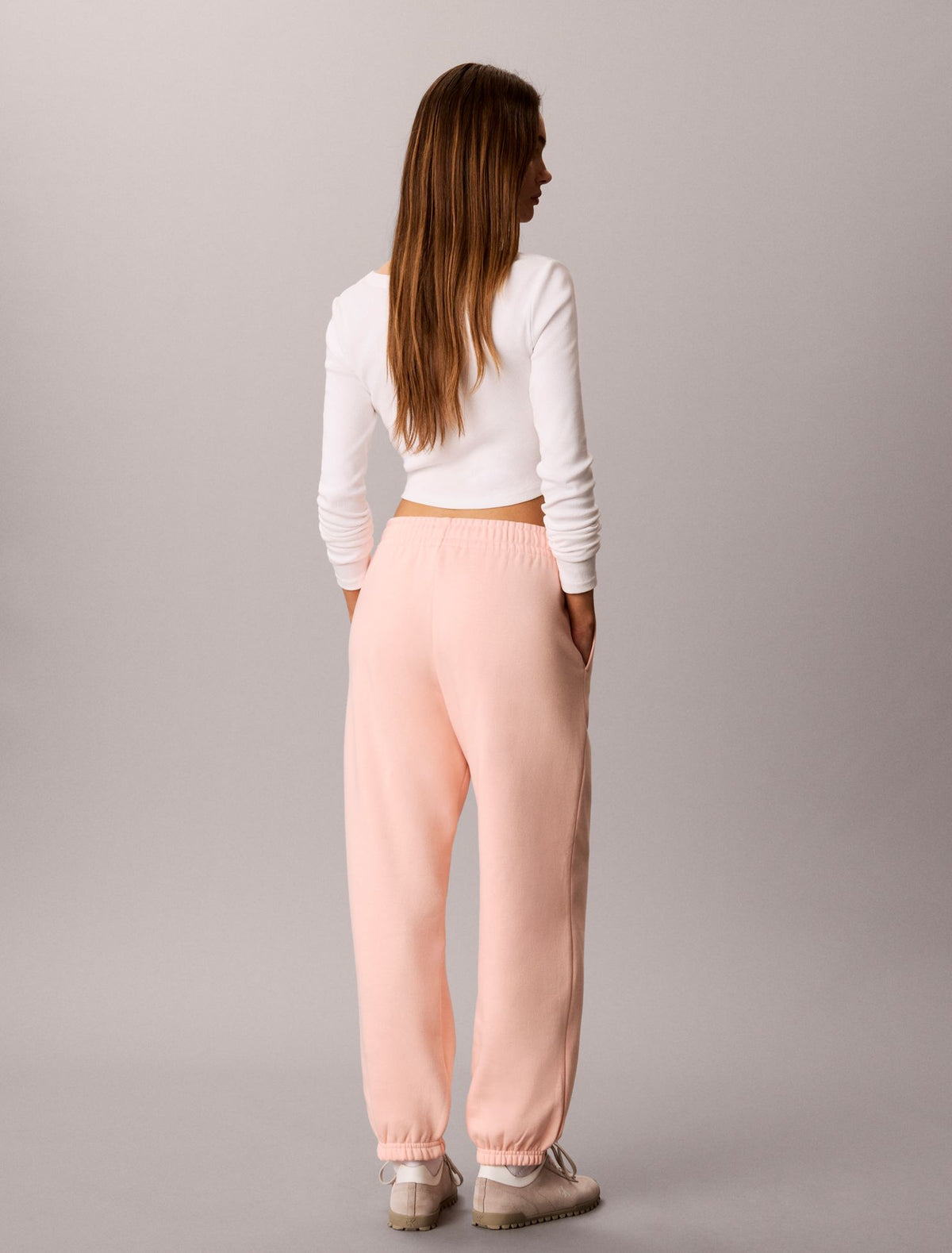 Monogram Fleece Jogger - Calvin Klein Women