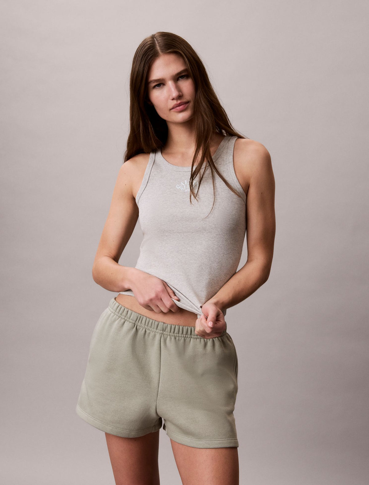 Archive Logo Fleece Shorts - Calvin Klein Women