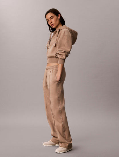 Logo Tape Fleece Sweatpants - Calvin Klein Women