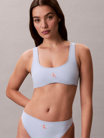 Graphic Monogram Swim Bralette - Calvin Klein Women