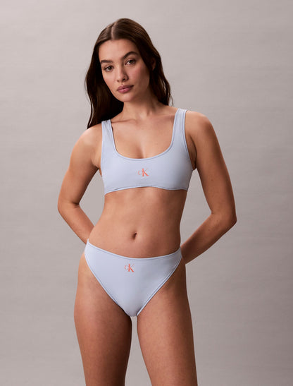 Graphic Monogram Swim Bralette - Calvin Klein Women