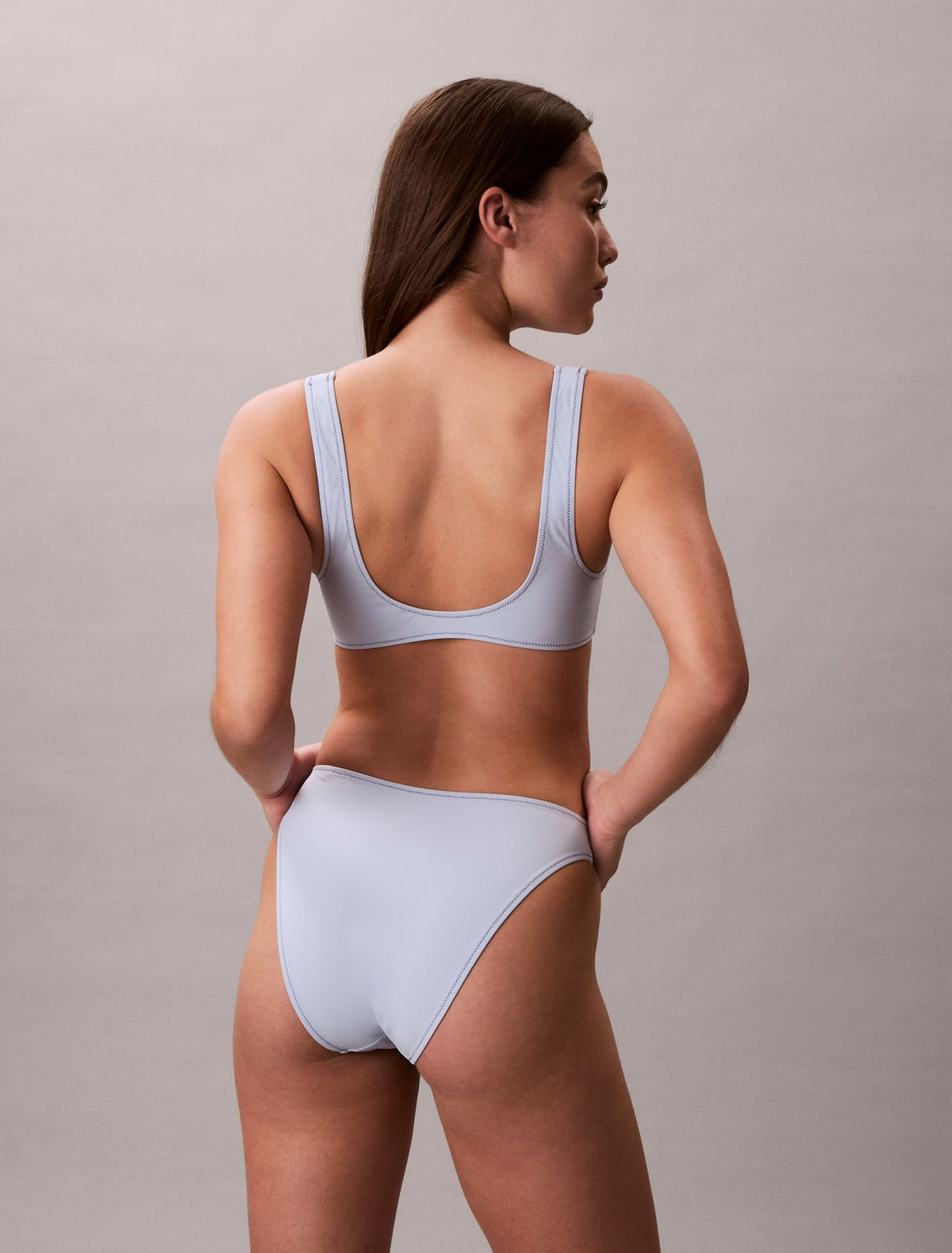 Graphic Monogram Swim Bralette - Calvin Klein Women
