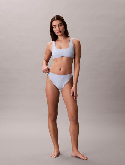 Graphic Monogram Swim Bralette - Calvin Klein Women