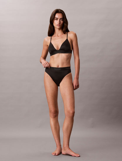 Icon Shine Swim Triangle Bikini Top - Calvin Klein Women